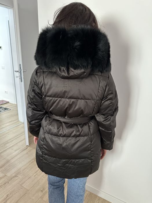 Geaca cu blana naturala S