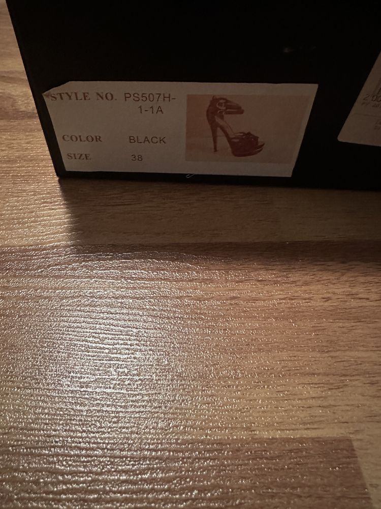Pantofi eleganti, Il Passo, negru, 39, ca noi