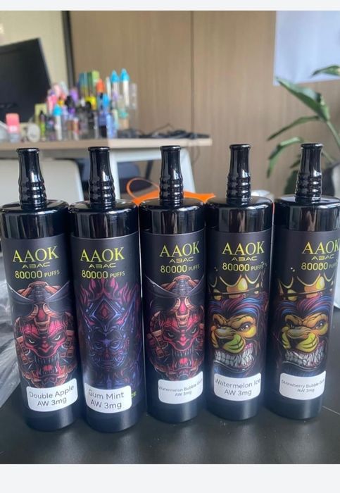 Vape 80.000 Puffs Narghilea Reincarcabil Display Abur Mult