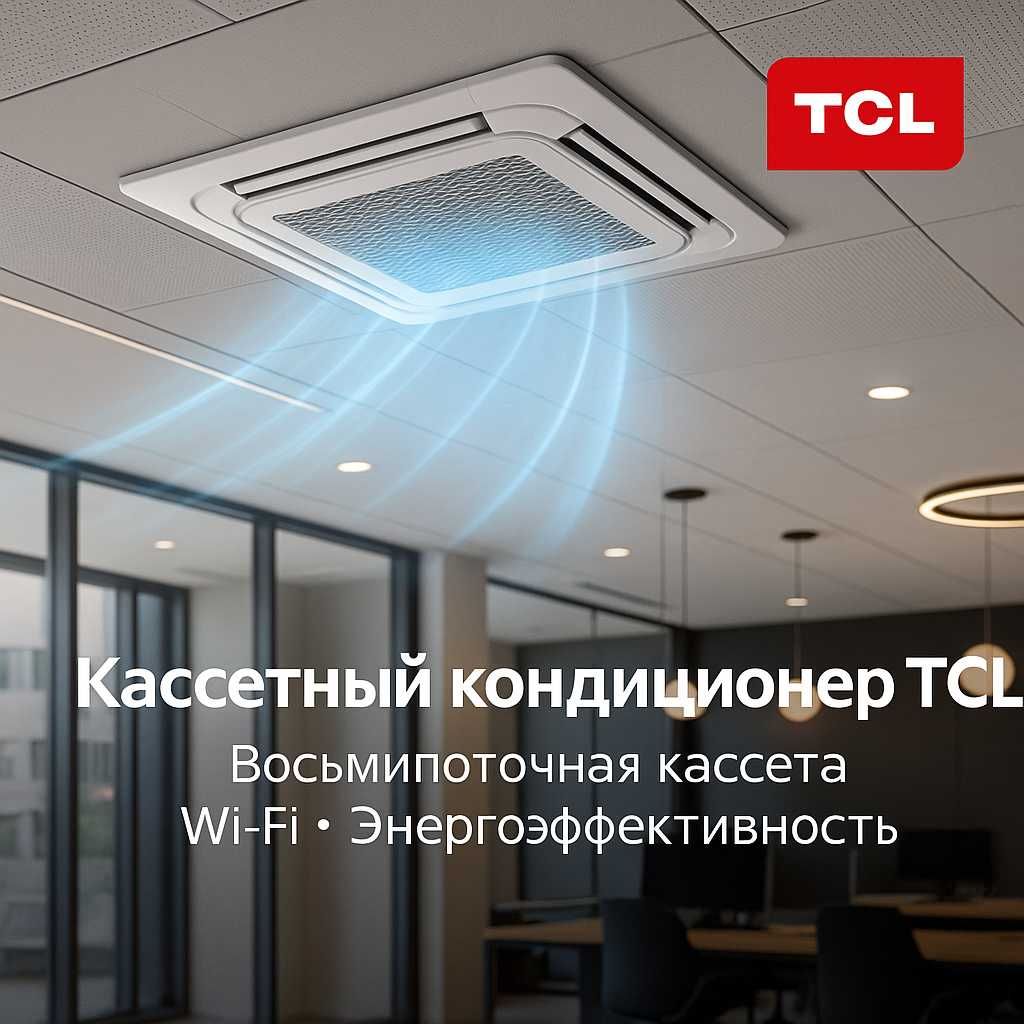 Кассетный кондиционер TCL TCC-55CHRH / DV7 Inverter R32 WI-FI