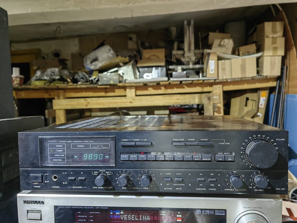 Ресивери Sony  Kenwood ,Denon DRA 550  ,Усилвател Sony F417