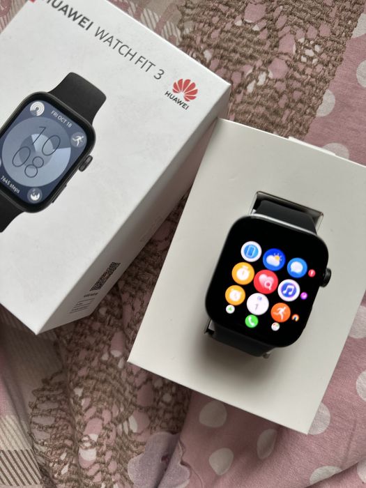 Смарт-часы Huawei Watch Fit 3 черный