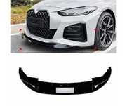 Prelungire Lip Bara Fata M BMW Seria 4 G24 G26 Gran-Coupe Negru Lucios