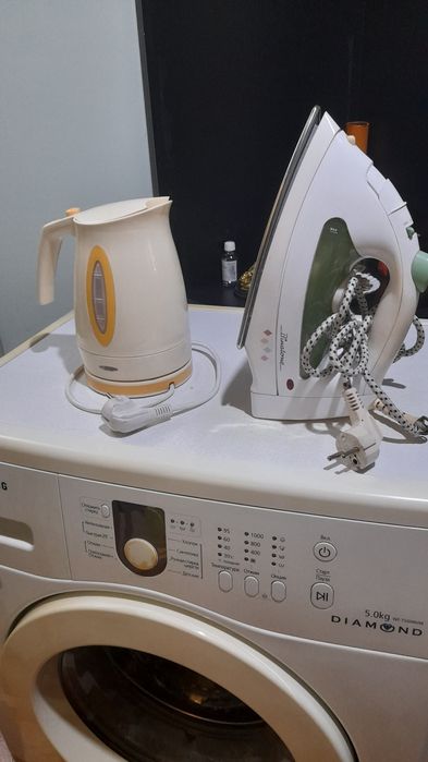Стир.машина Самсунг +  Утюг + Электр.Чайник = 40 тыс.тгыс.тг