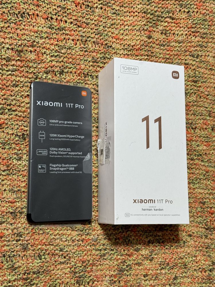 Xioami 11T Pro 256 gb Ram 8+4 5G доставка есть