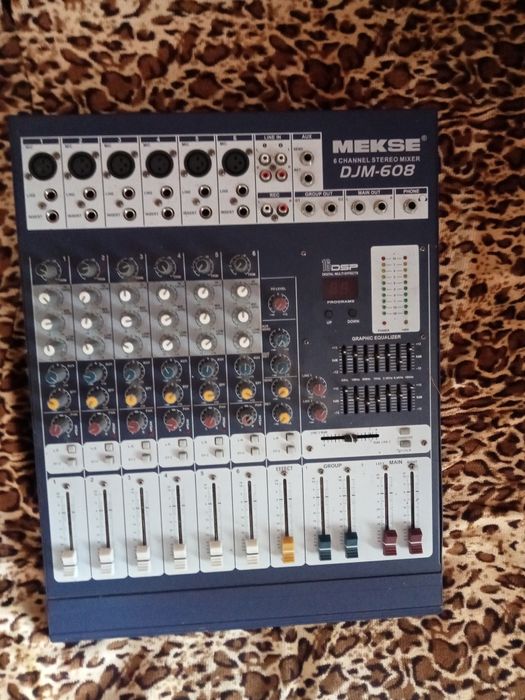 Микшер для звука извукозаписи