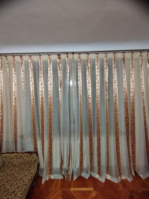 Тюль со вставками