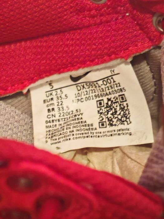 Adidași Nike Dunk Low - NOI- mărime 35,5