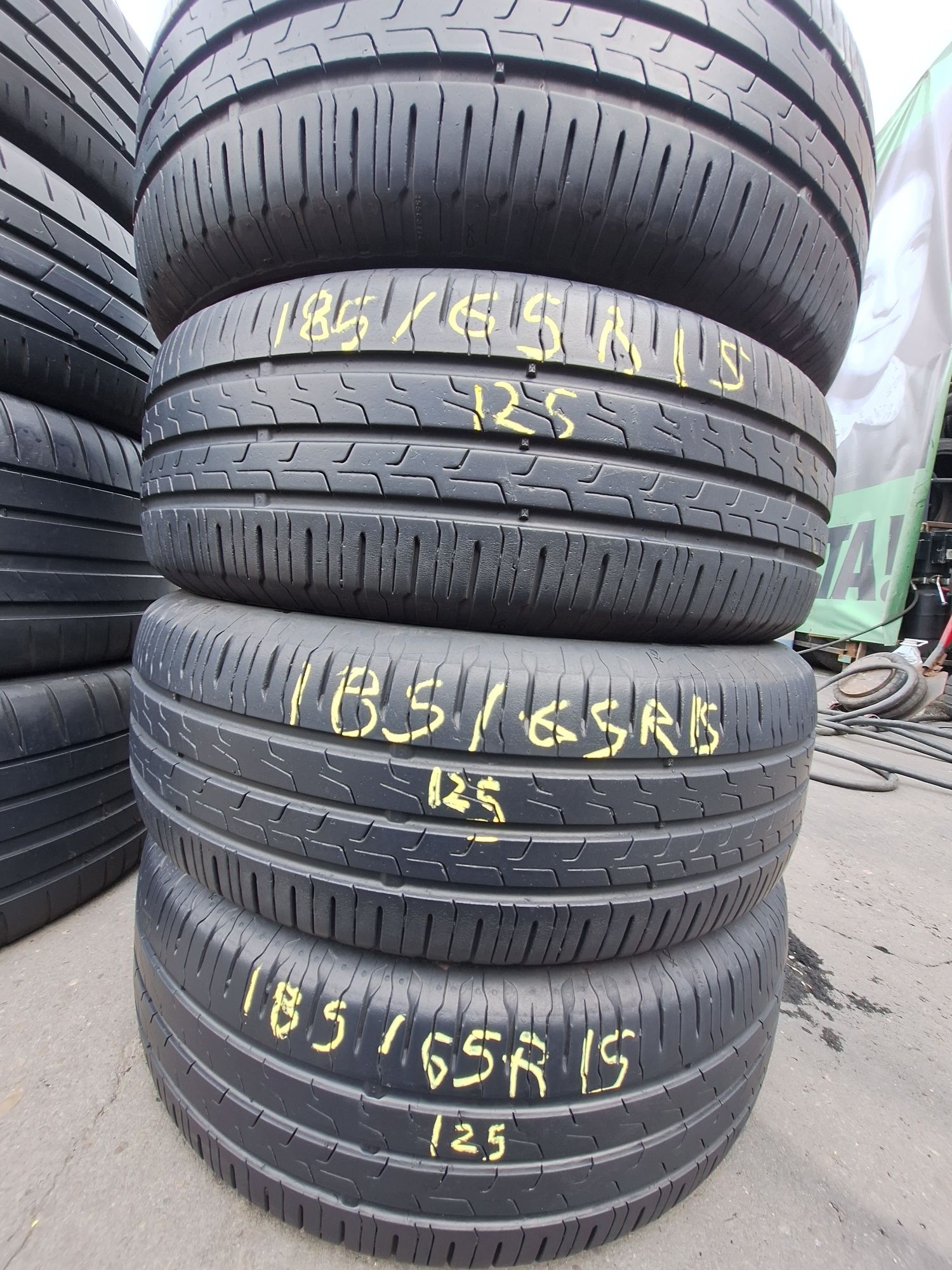 4 anvelope vara 185/65R15  Continental dot 2022/2021/2020 Montaj Gratu