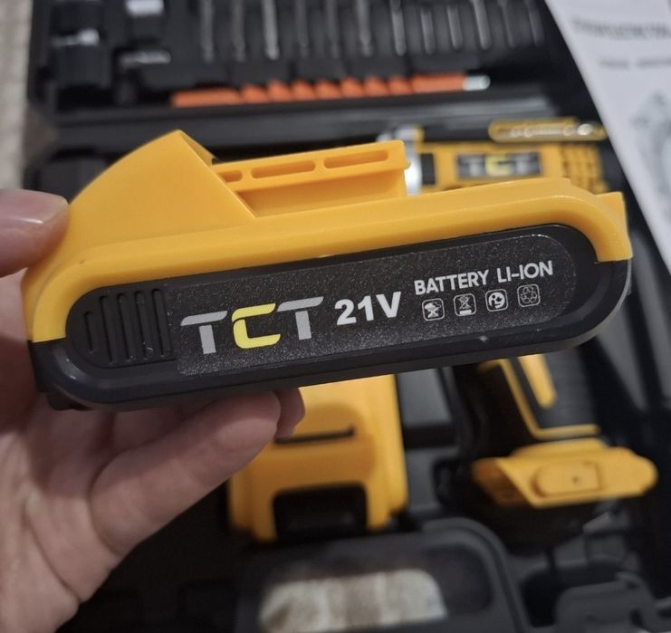 Шуруповерт и дрель tct
