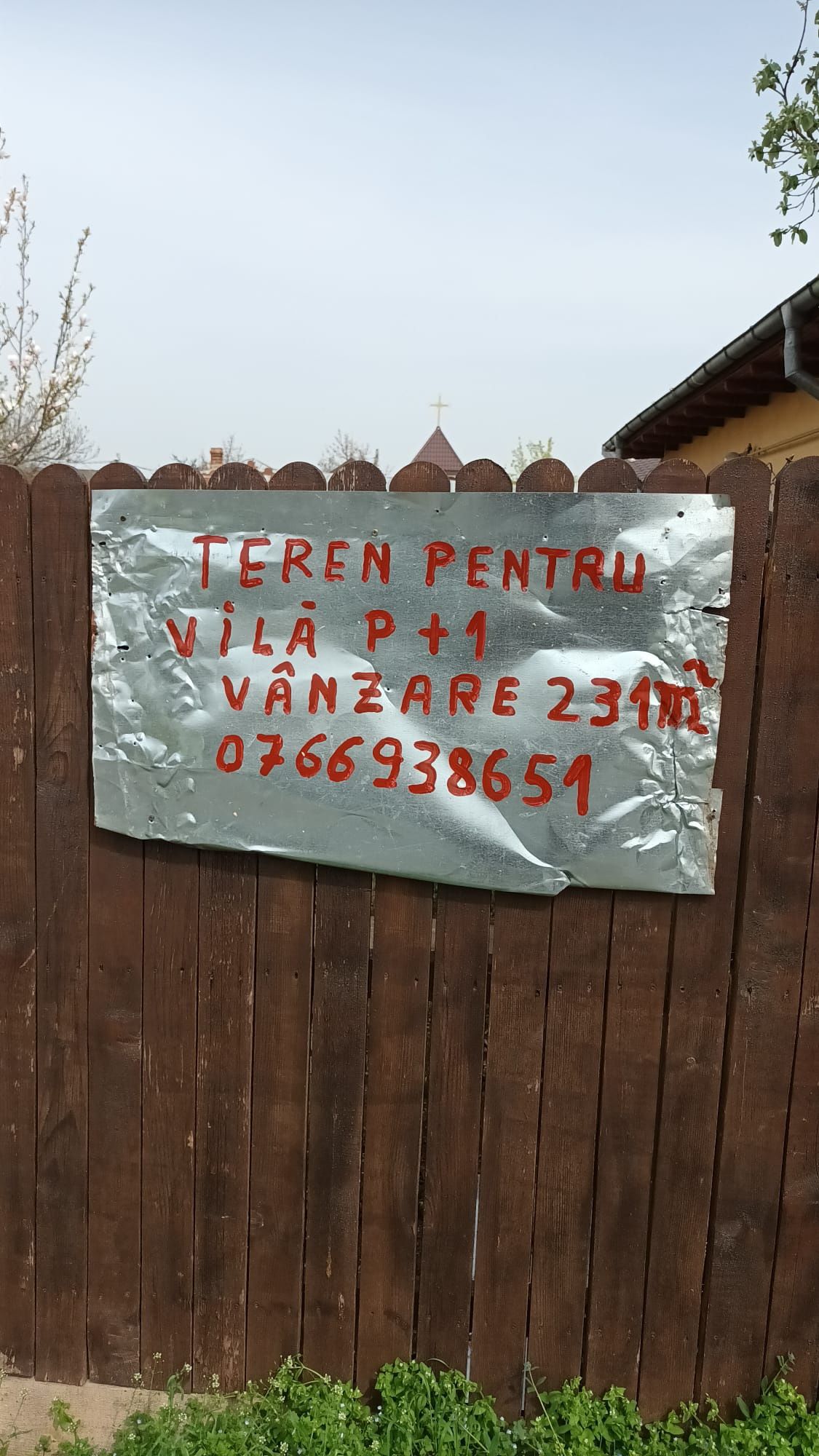 Vand teren Voluntari strada Prutului 58