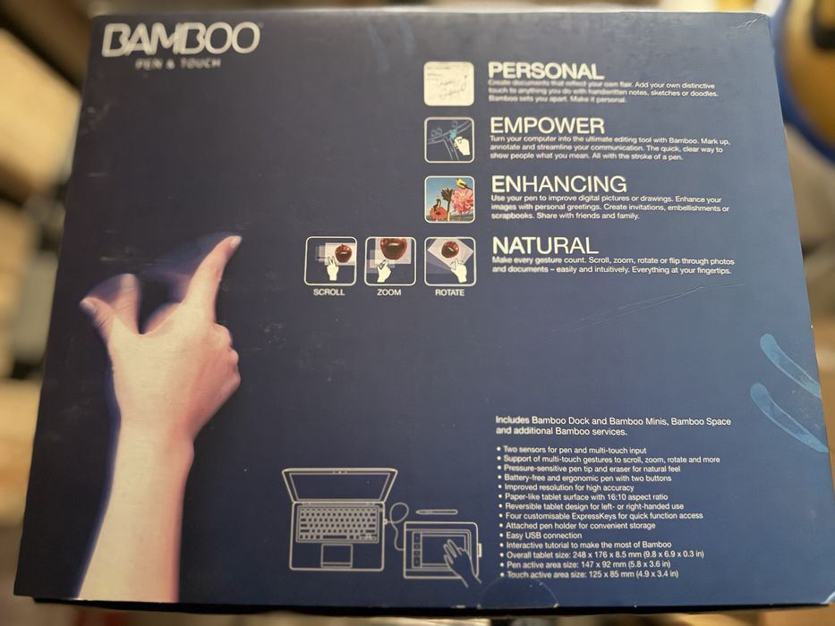 Tableta Grafica Wacom Bamboo Pen & Touch