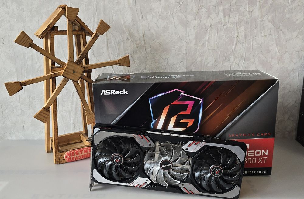 Видео карта Asrock RX 6800 XT Phantom Gaming 16GB GDDR6 AMD Radeon