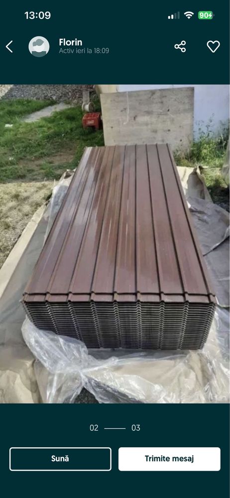 Tabla color 2m x90