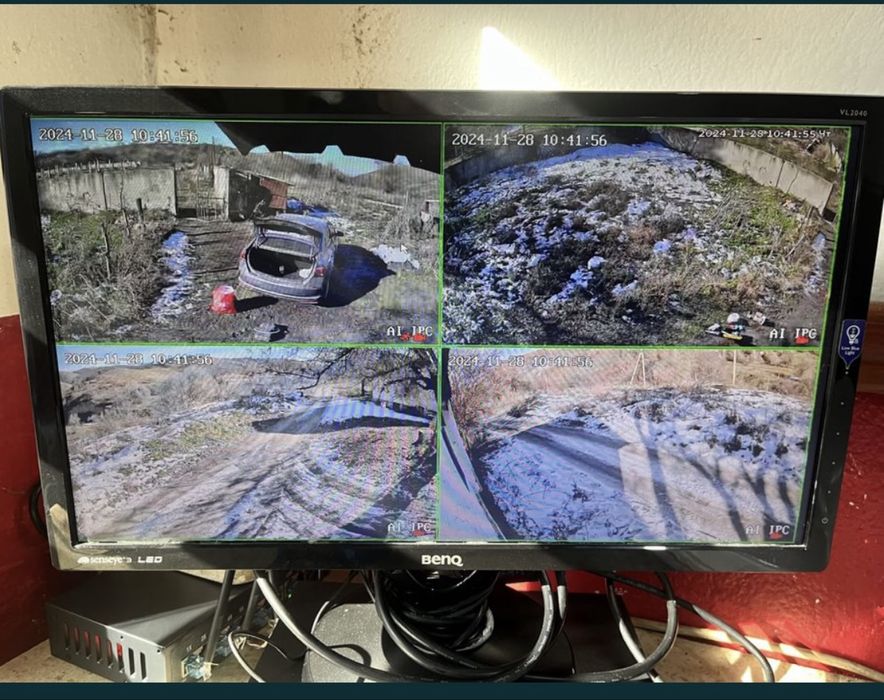 Установка видеонаблюдения