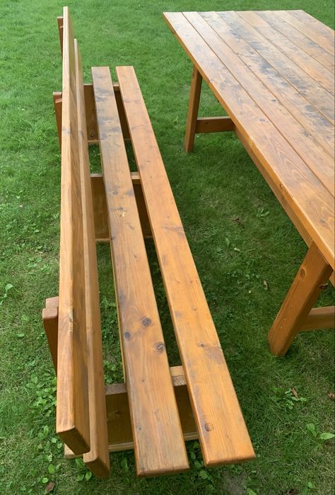 Set mobilier gradina - masa si 2 banci