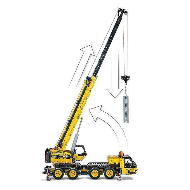 Конструктор Lego Technic Мобилен кран 42108 и камион 42035 Лего 1,2 кг
