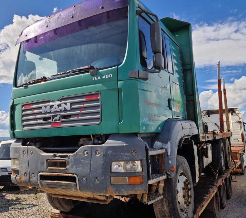 Vând MAN TGA 6*4 cu Racoante!!