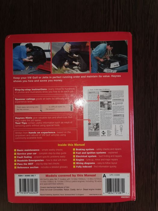 Manual reparatii Golf MK2 si Jetta