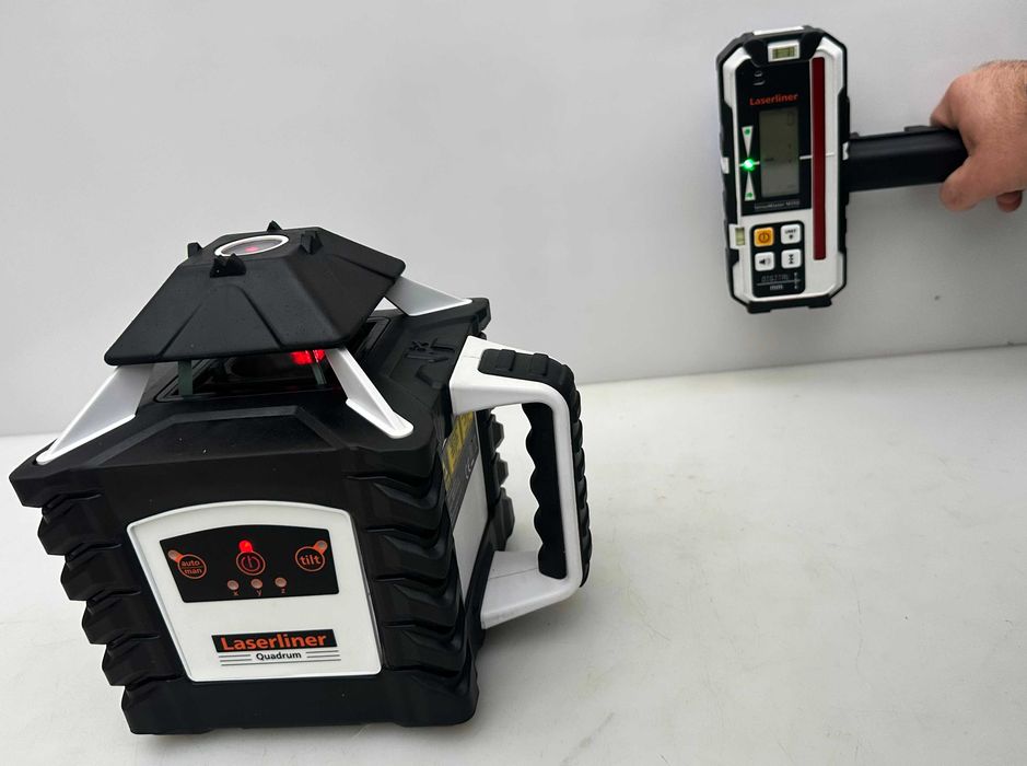 LASERLiNER Quadrum 410 S - Ротационен лазерен нивелир като нов!