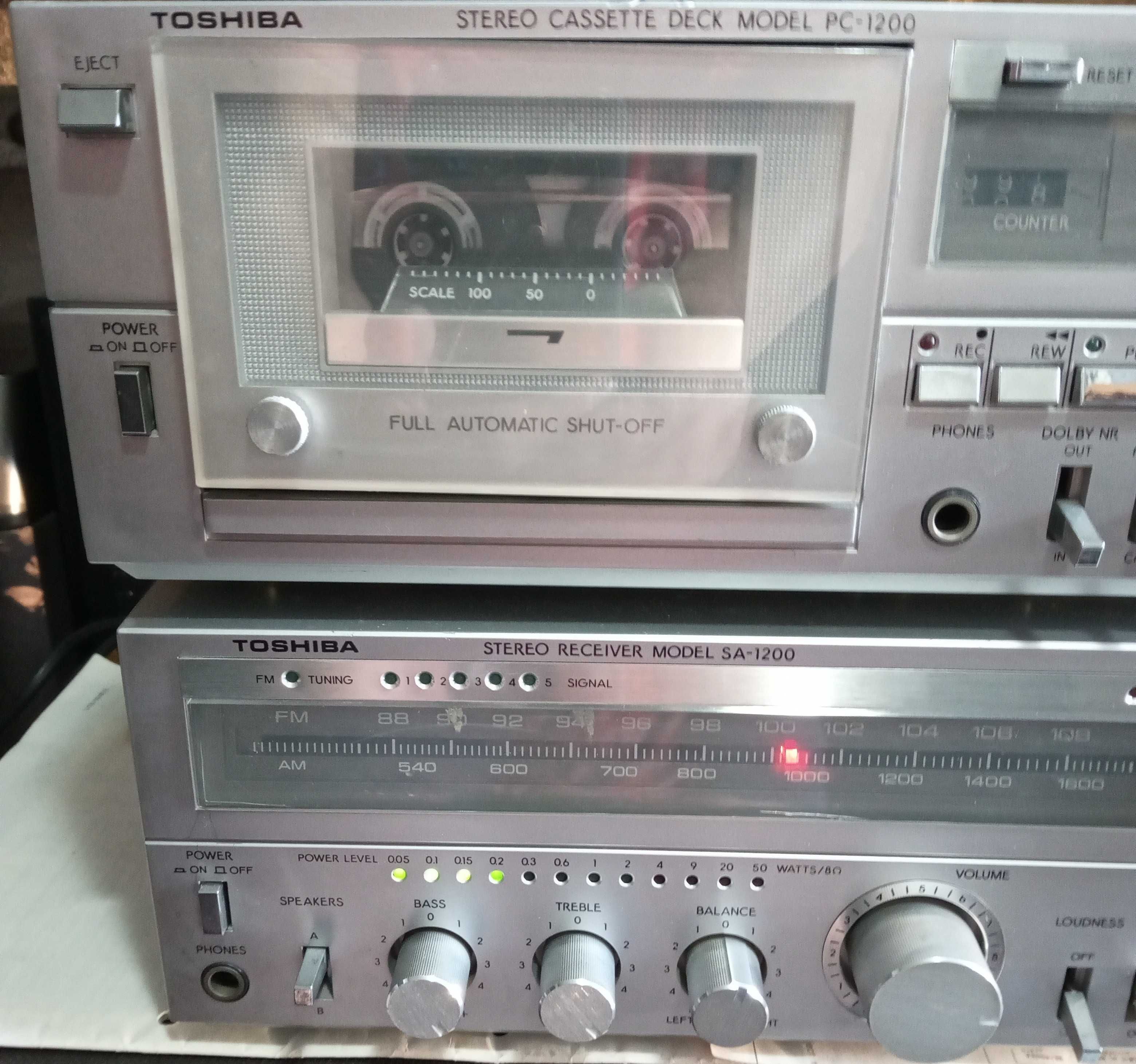Toshiba касетен дек vintage