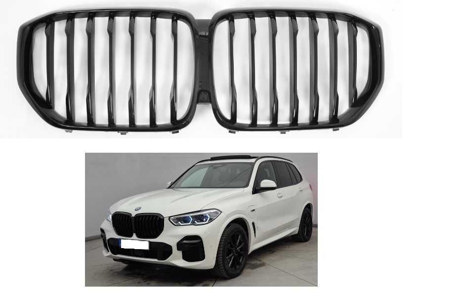 Grile Negru Lucios BMW X5 G05 2019 Pianno Black