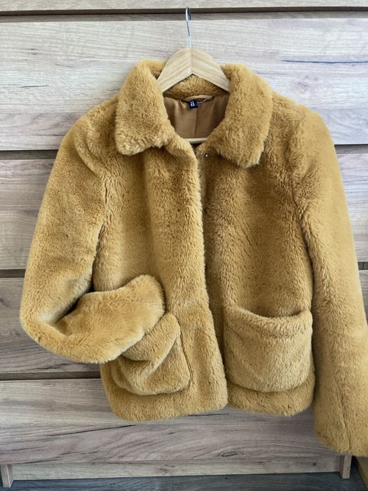 Топло късо пухено палто HM