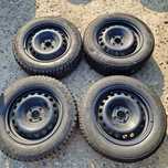 Jante 15" 4x100 dacia logan renault megane clio 195 65 15" iarna