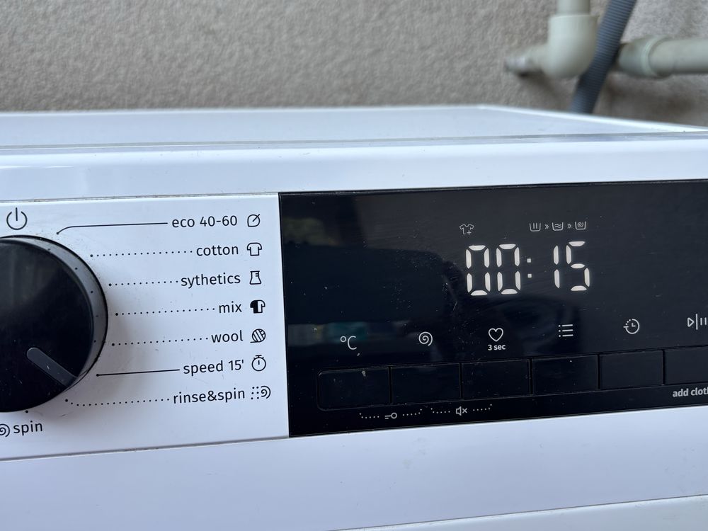 Пералня GORENJE WNHEI74SAS 7.0 kg, 1400 об/min, дълб 47см,ИНВЕРТ МОТОР