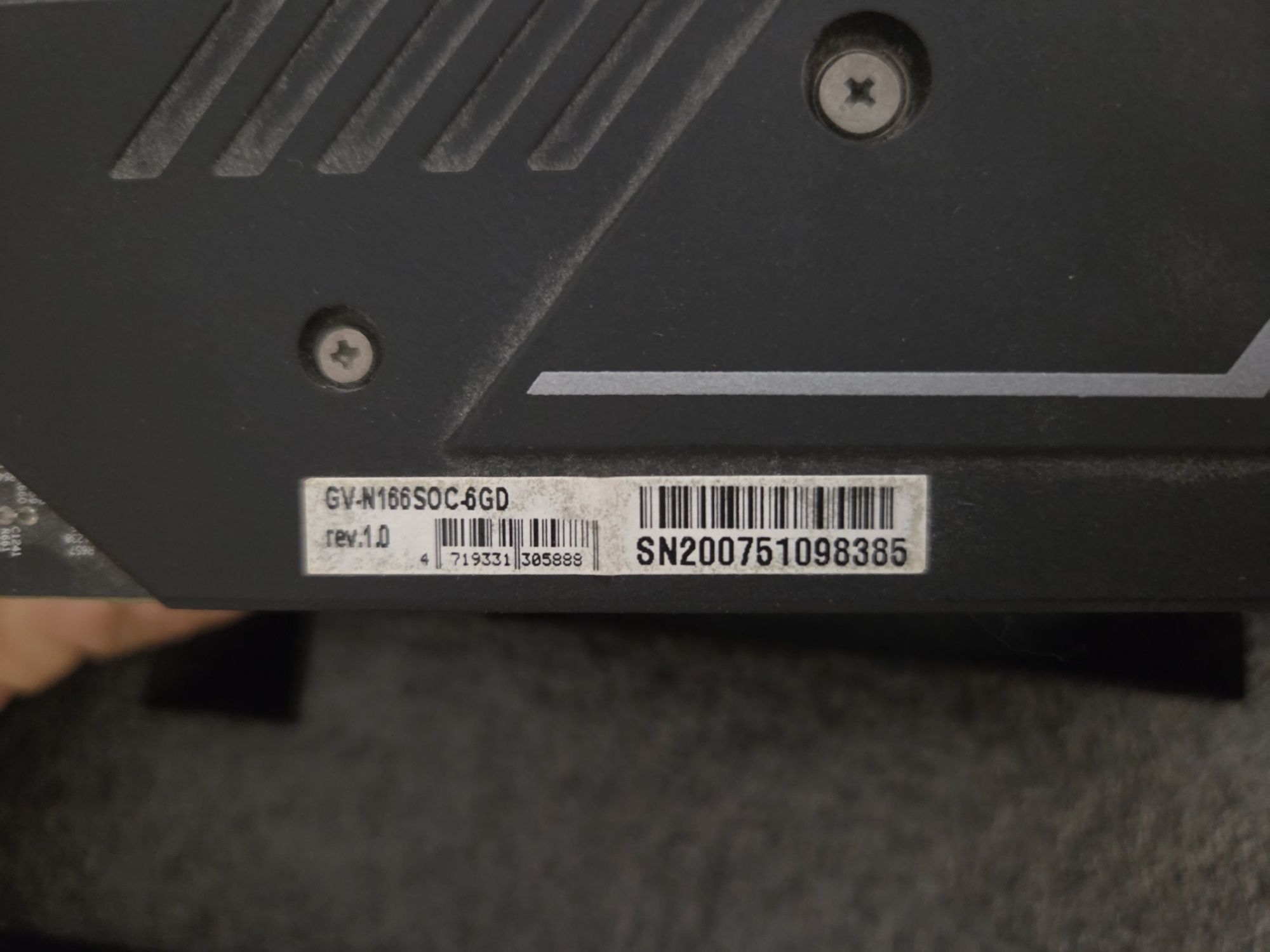 Nvidia GTX 1660 Super 6 GB (Gigabyte)
