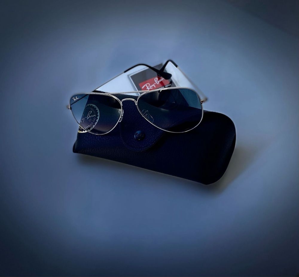 Ochelari de soare Ray Ban Aviator Gradient RB3025 003/3F 58 M Unisex