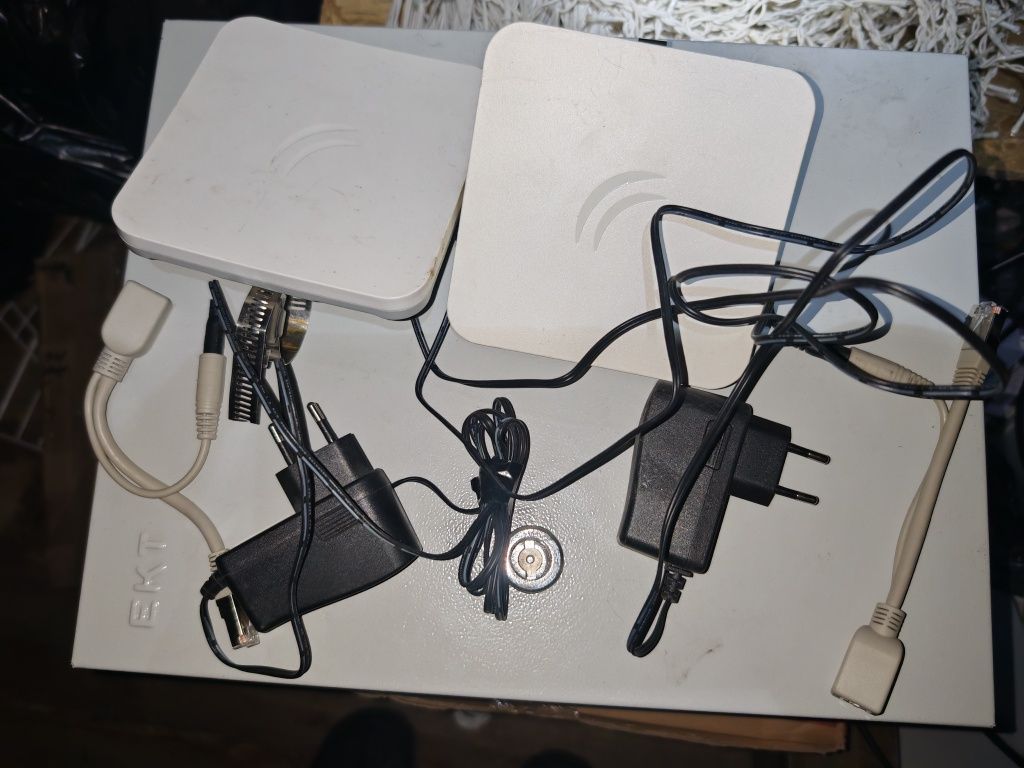 Wifi точка доступа, мост mikrotik sxtsq 5 ac, 2 шт