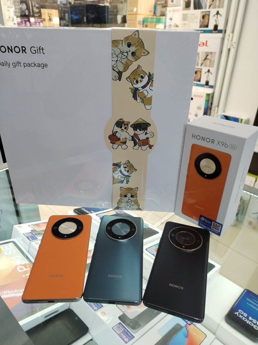 Honor X9b 2024 5g+Подарок giftUzimei Dastavka