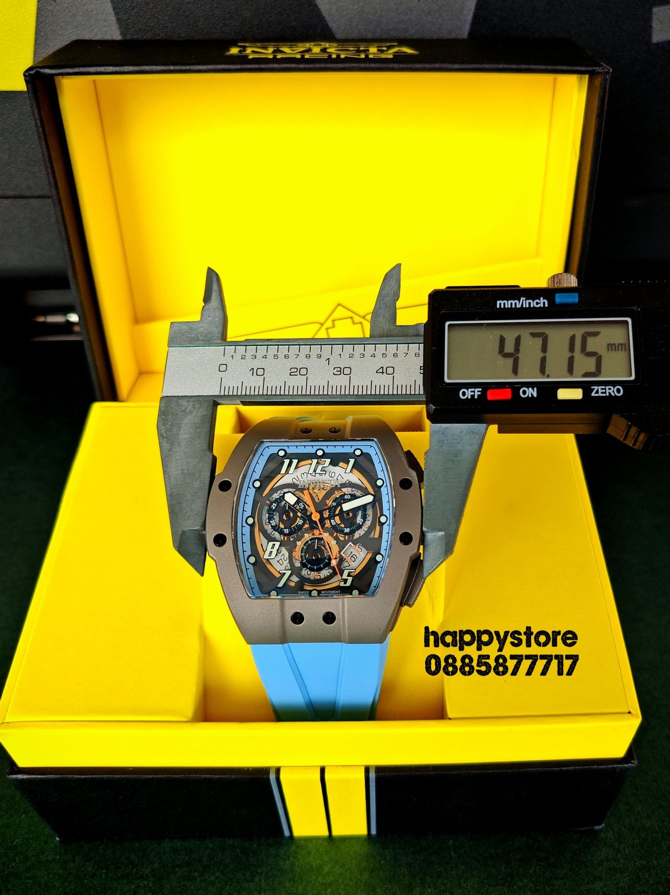 INVICTA JM Correa Swiss Blue LIMITED EDITION, Инвикта нов часовник