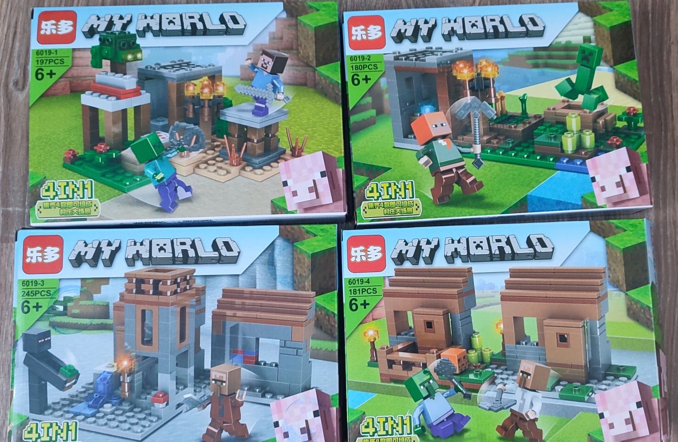 Продаётся набор конструктора Minecraft
