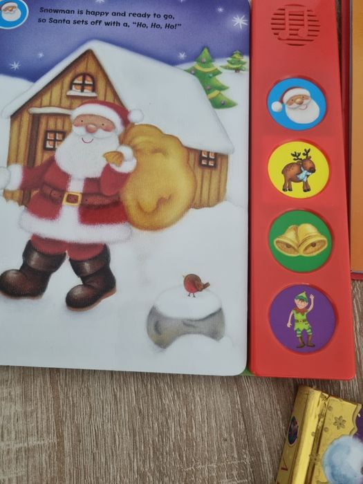 Carti copii Craciun sunete, scrisoare, pop-up