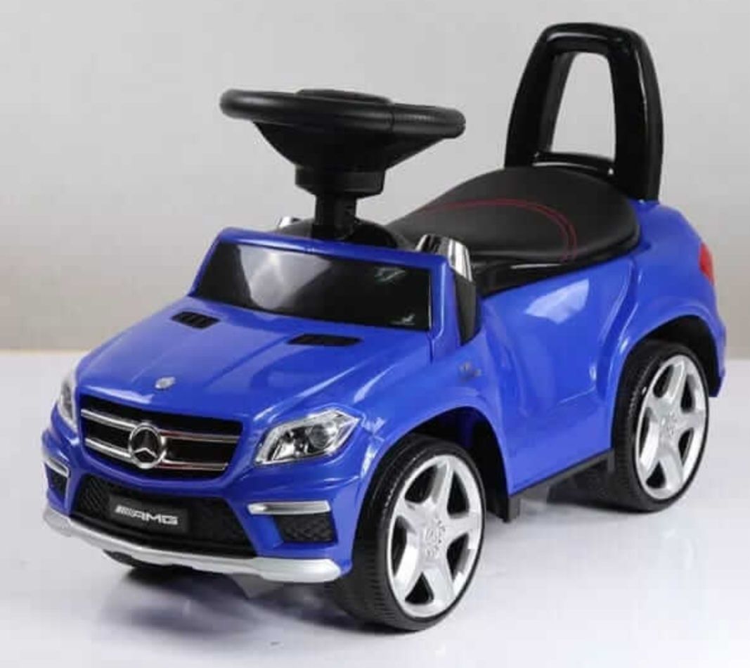 Masina electrica pentru copii 1-3 ani rosu alb albastru