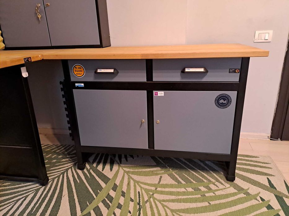 Set mobiler metalic modular Kupper pentru atelier/service