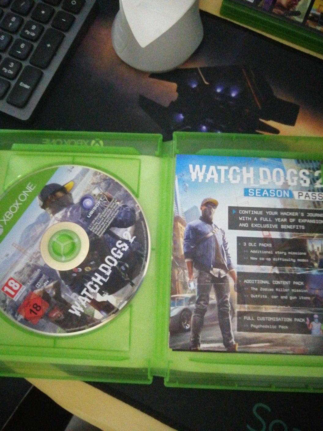 CD watch dogs 2 pt Xbox