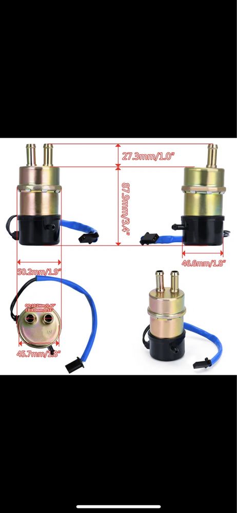 Pompa combustibil benzina Yamaha Honda Kawasaki KTM Suzuki BMW Triumph