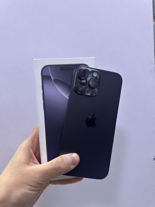 iPhone 16 Pro Max 256GB 97% yomkst 300sikl holati yaxshi