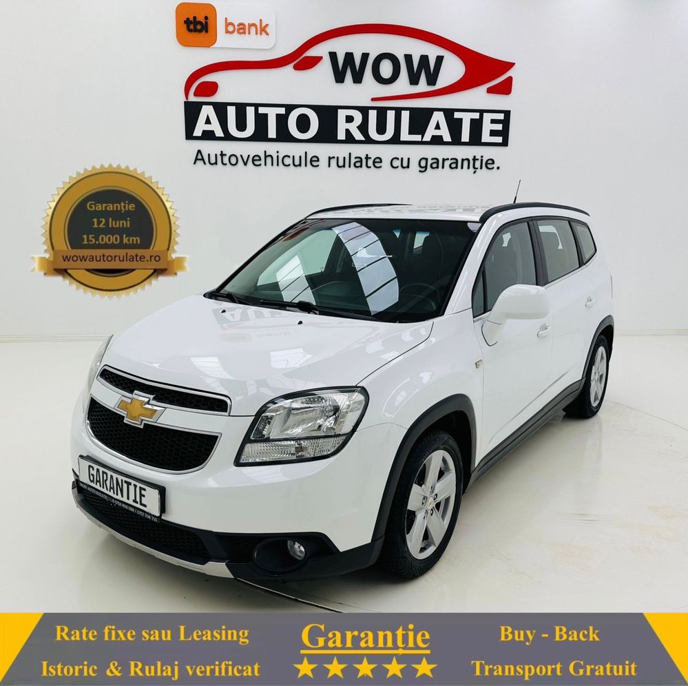 CHEVROLET ORLANDO 2012 2.0D E5 GARANTIE Rate Avans 0 Doar Cu Buletin