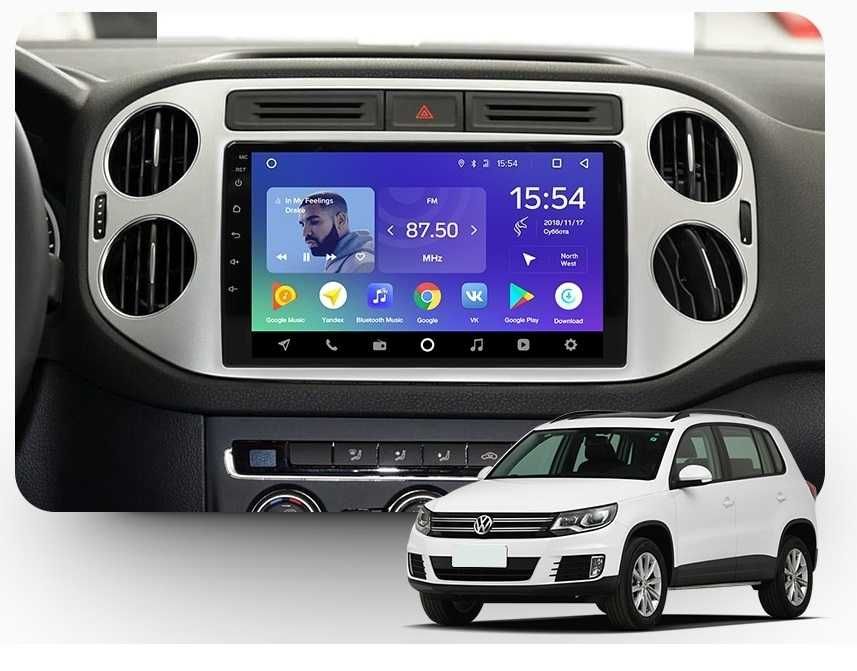 САМЫЕ НИЗКИЕ ЦЕНЫ Штатная магнитола VW Tiguan 2006-17 РАССРОЧКА