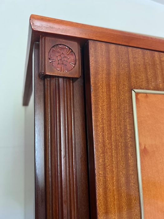 Dormitor lemn lacuit