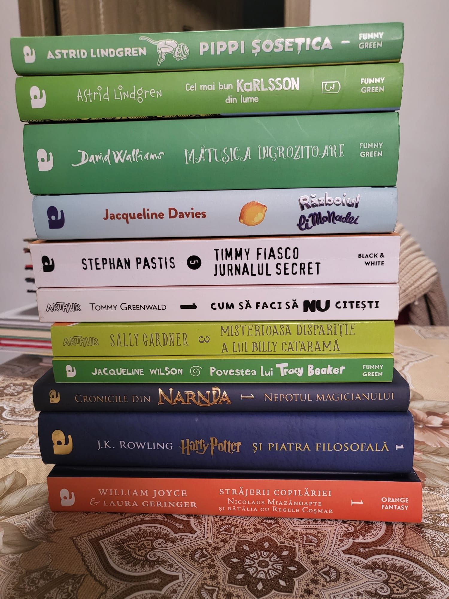 Cărți pentru copii in lot titoli si pret pe descriere