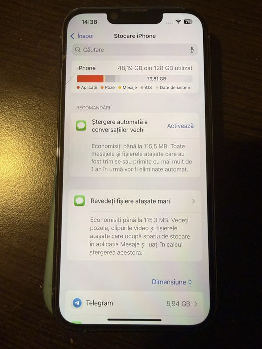 Iphone 13 pro, 128 GB, 82%