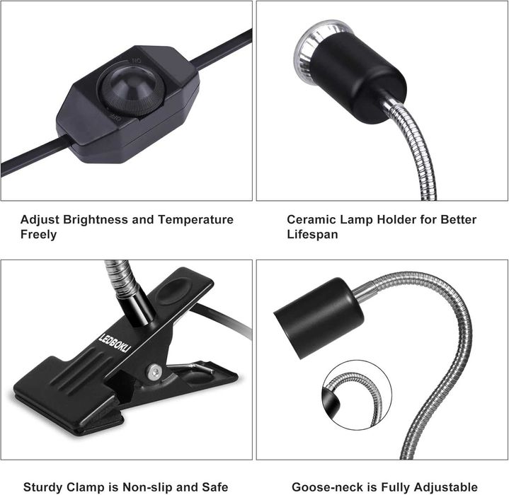 Lampa caldura - reptile/amfibieni/rozatoare, REDUS de la 140RON