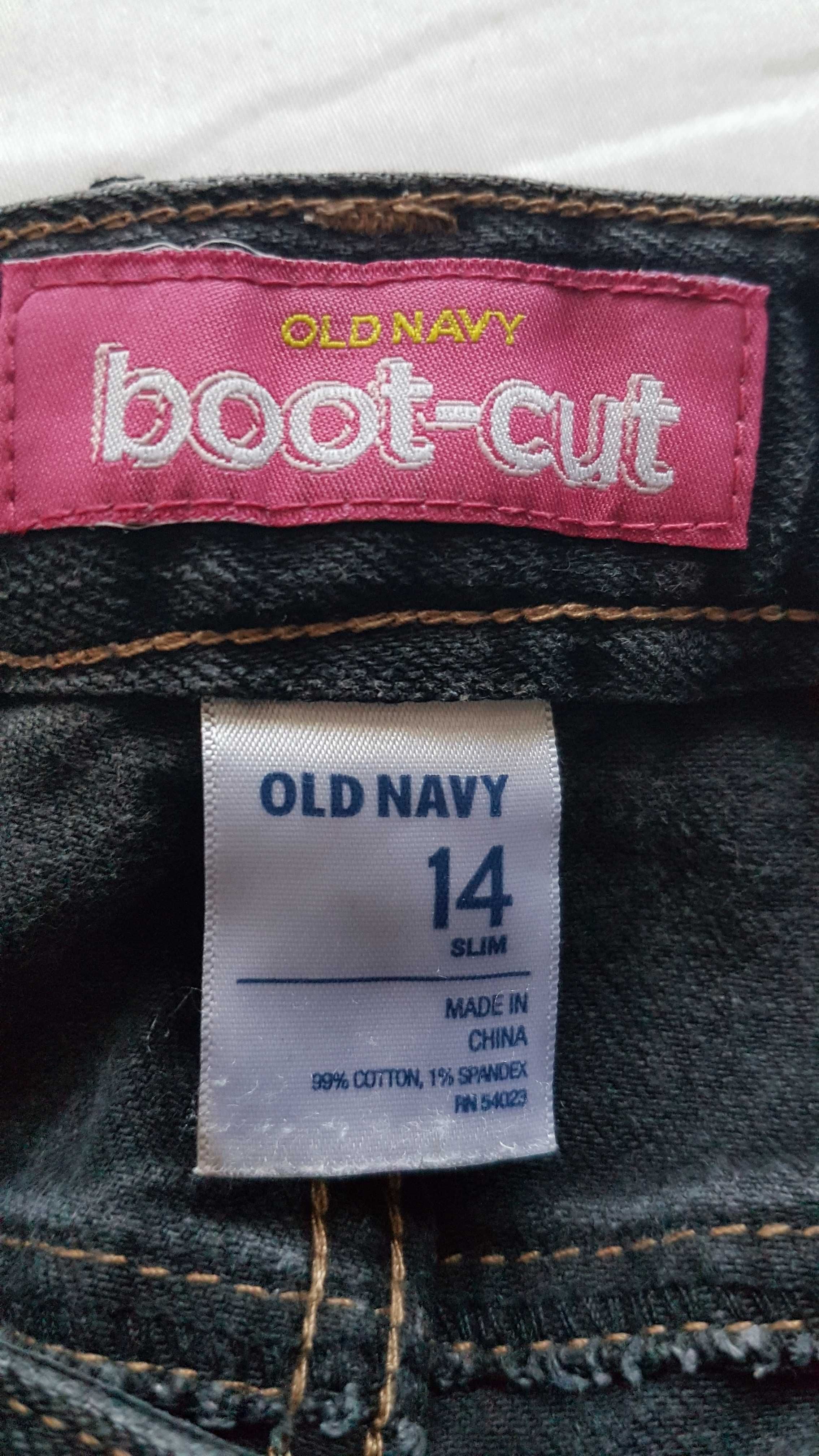 Плътни дънки за момиче, на Old Navy, 14 год.