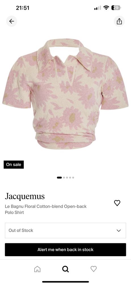 Блуза Jacquemus