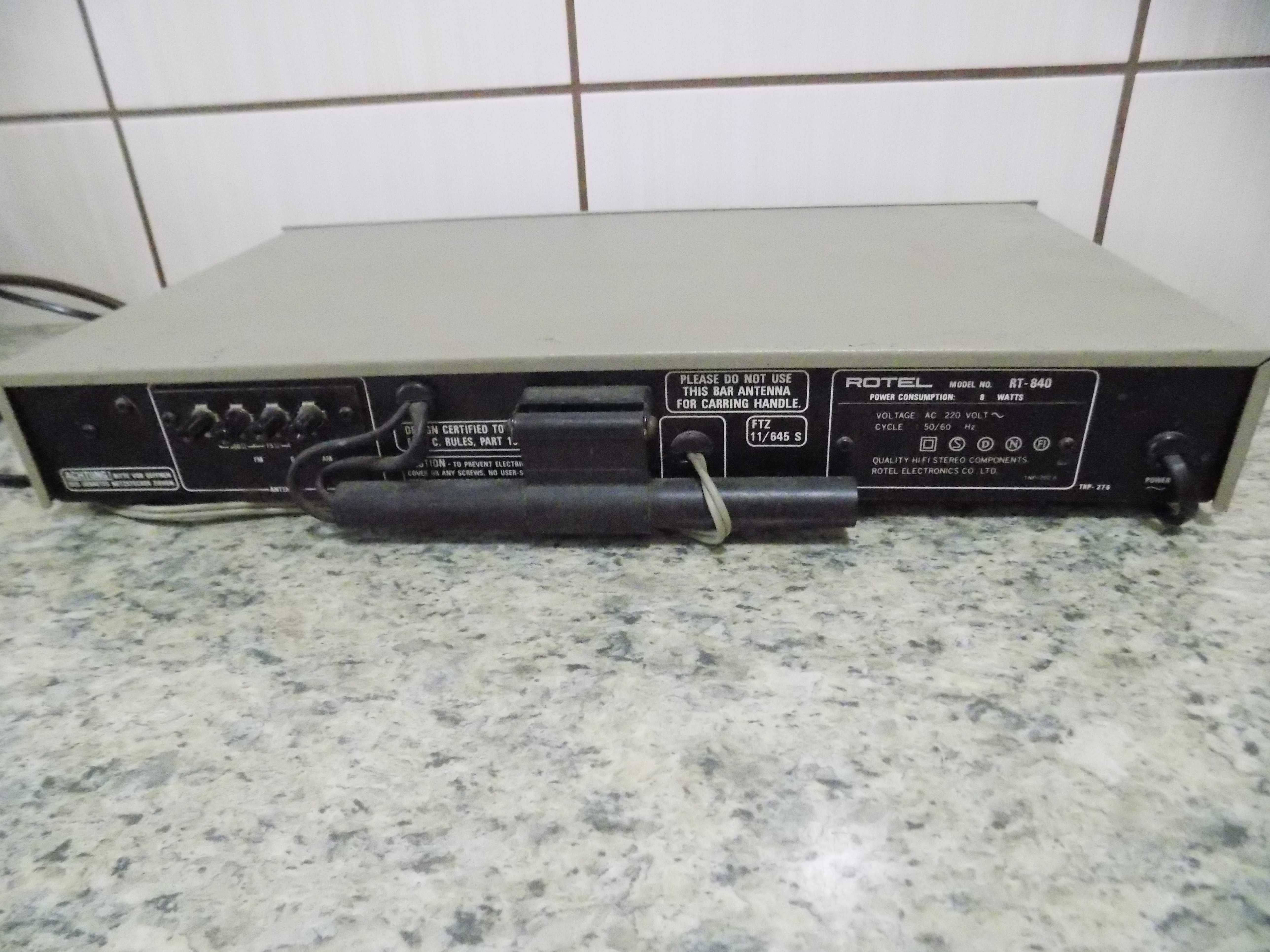 Receiver  vintage Rotel  RT -840